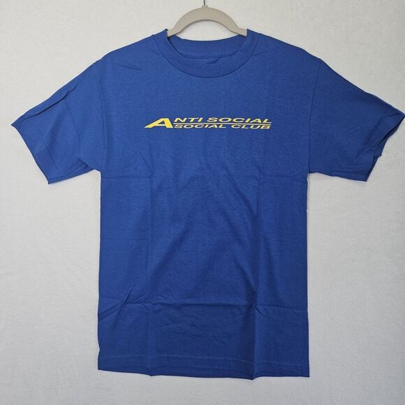 Anti Social Social Club Other - Anti Social Social Club ASSC Royal Blue Fork Tee Shirt Men‎ Size Small NEW